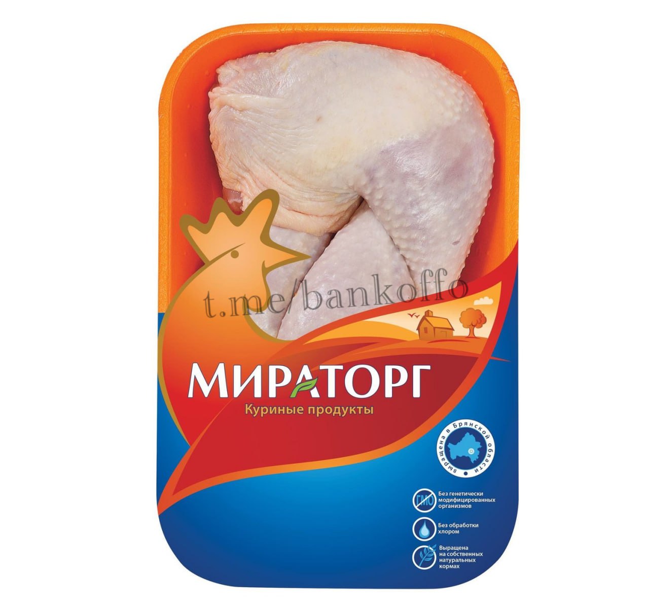 Сальмонеллу нашли в куриных окорочках Мираторга из сентябрьской партии Потенциально заражены около 19 тысяч килограммов мяса Роспотребнадзор выдал компании предостережение bankoffo