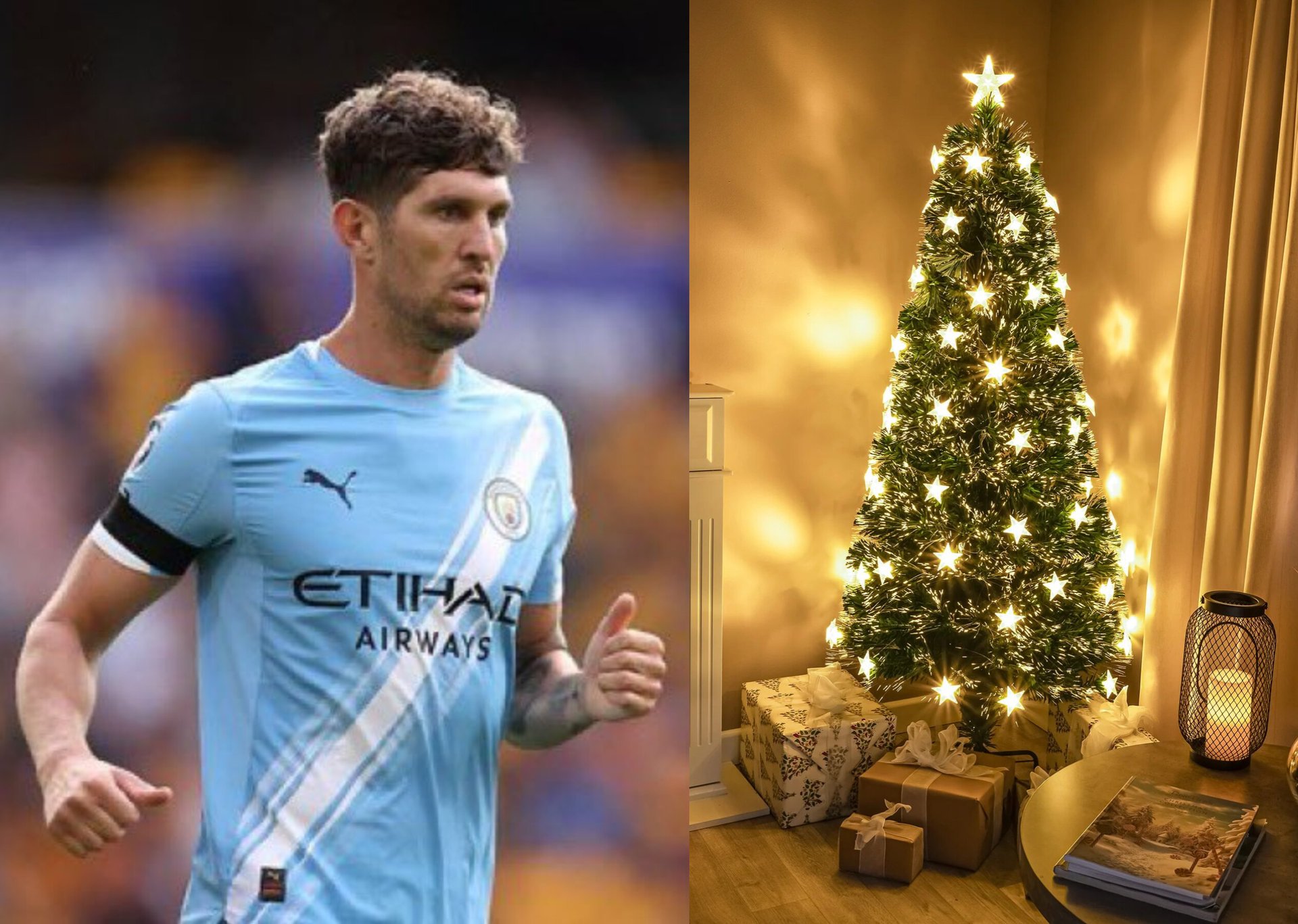Джон Стоунз получил максимально нелепую травму наряжая новогоднюю ёлку и теперь не сыграет с Реалом в ЛЧ CityChief TheTouchline Защитник Сити выбыл на неопределенный срок а Гвардиола лишь подтвердил что не знает когда Джон вернется в строй