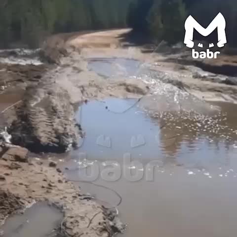 Затопление дороги в Бурятии изолировало два села