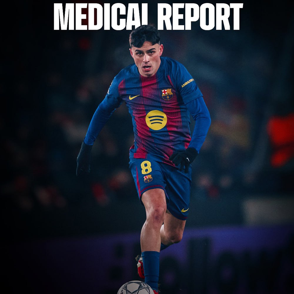 Барселона потеряла Педри из за травмы Футболист получил повреждение накануне в матче ЛЧ против Славии Клуб сообщил что у Педри выявлена травма подколенного сухожилия правой ноги На восстановление понадобится около месяца Подписывайтесь на РИА Новости Спорт в MAX