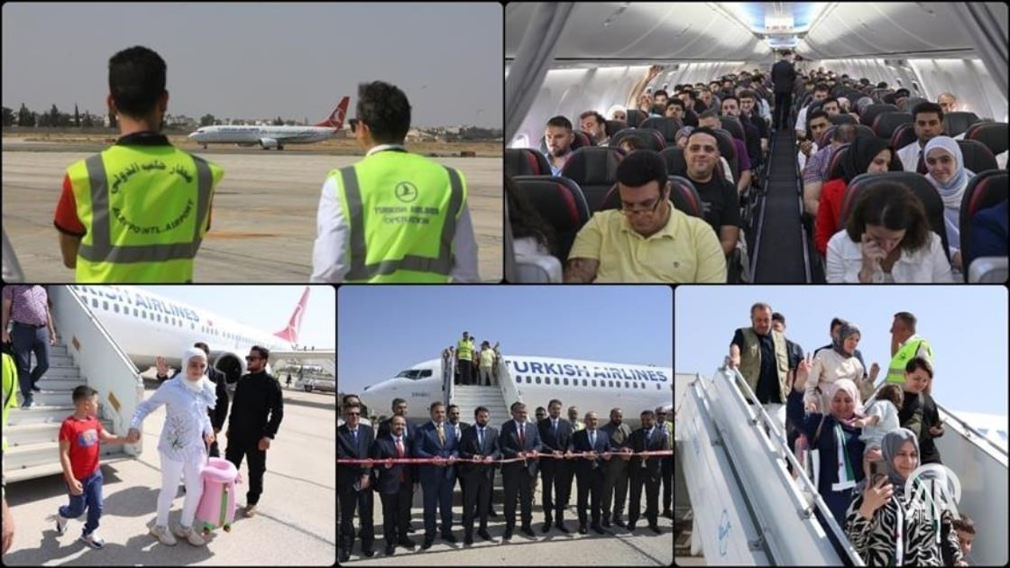 Turkish Airlines спустя 13 лет возобновила полеты в Алеппо  Авиакомпания Turkish Airlines  THY  возобновила регулярные рейсы в сирийский Алеппо, прерванные в апреле 2012 года из-за гражданской войны. Первый рейс по маршруту Стамбул – Алеппо был выполнен 25 июля 2025 года после 13-летнего перерыва.  По случаю первого рейса пассажирам у трапа самолета в аэропорту Стамбула были предложены традиционные угощения. Самолет с номером рейса TK844, на борту которого находились 145 пассажиров, вылетел в 08:10 и приземлился в Международном аэропорту Алеппо в 10:10.  В Алеппо состоялась торжественная церемония с перерезанием ленты. Генеральный консул Турции в Алеппо Муаммер Хакан Дженгиз выразил удовлетворение в связи с возобновлением полетов.  ↘  Подробнее на нашем сайте: v.aa.com.tr/3648553    24/7 в сутки с Агентством «Анадолу»