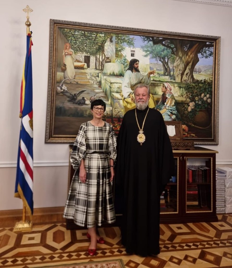 Митрополит Владимир провел встречу с Мартой Кос В митрополии Кишинева глава Молдавской Православной Церкви и комиссар ЕС по вопросам расширения обсудили роль религиозных общин в контексте европейской интеграции Подпишись на Moldova Liberă