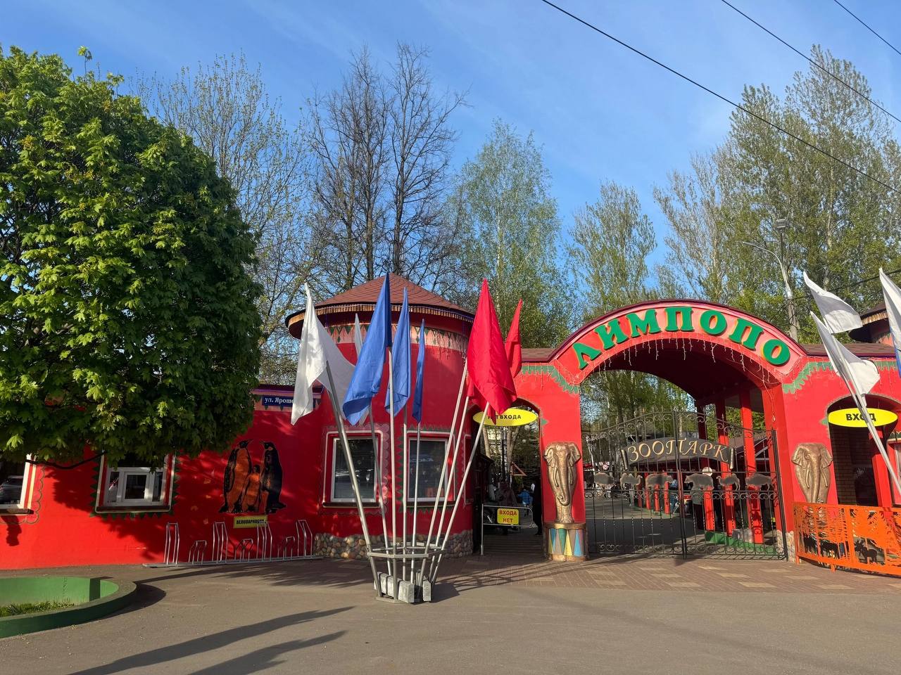 В зоопарке «Лимпопо» объявлена экстренная эвакуация — из вольера сбежал волк. Всех посетителей попросили выйти за ограждение. Вы можете дополнить эту новость фото или видео с места в комментариях или наш чат-бот Подпишись \ Предложи новость