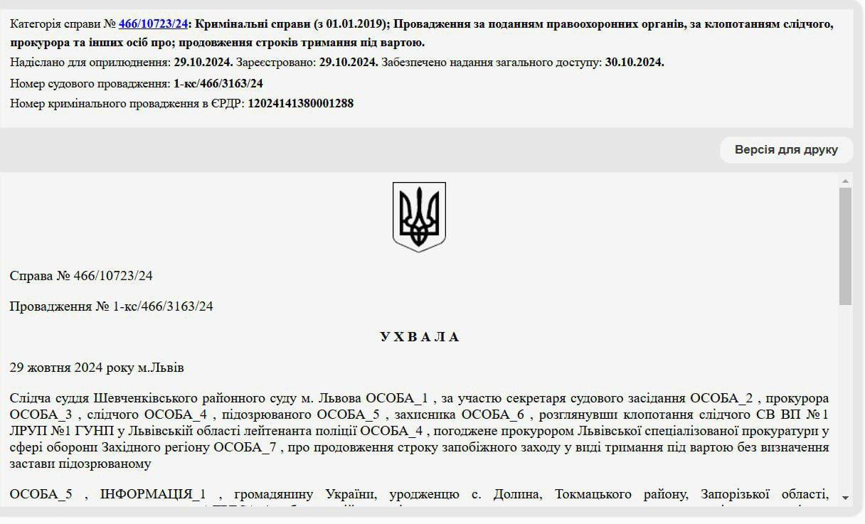 Пьяный украинский военный металлической палкой изнасиловал и до смерти избил знакомого в львовской гостинице, — Нацполиция  По данным следствия, обвиняемый жестоко избивал мужчину палкой и ремнем, а также резал ему пальцы ножом. Потерпевший получил многочисленные переломы и разрывы внутренних органов, и скончался в реанимации.  СМИ сообщают, что военный попросил суд не отправлять его в СИЗО, чтобы продолжить службу. Но его все равно поместили под стражу без права внесения залога.    Мы всё знаем с 2014-го! Подпишись!