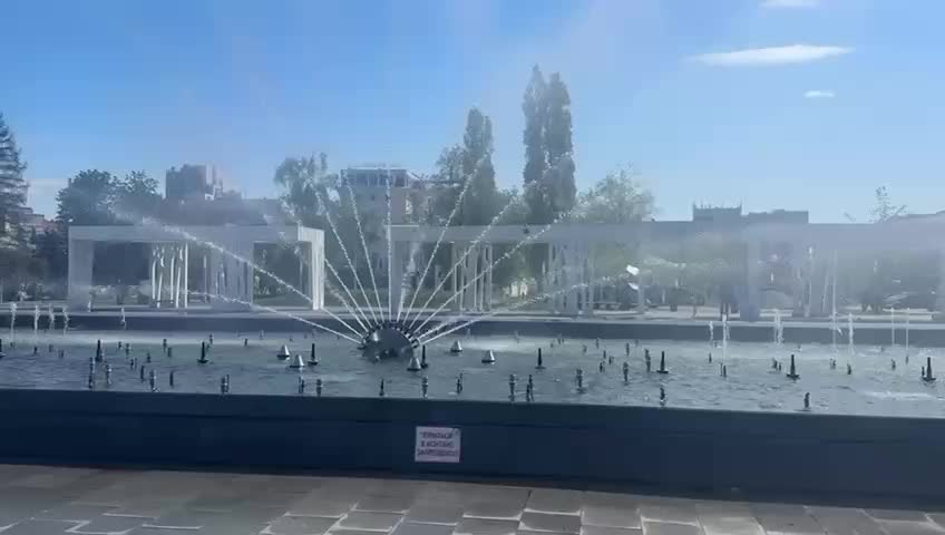 В Пензе к майским праздникам запустят фонтаны с светомузыкальным шоу