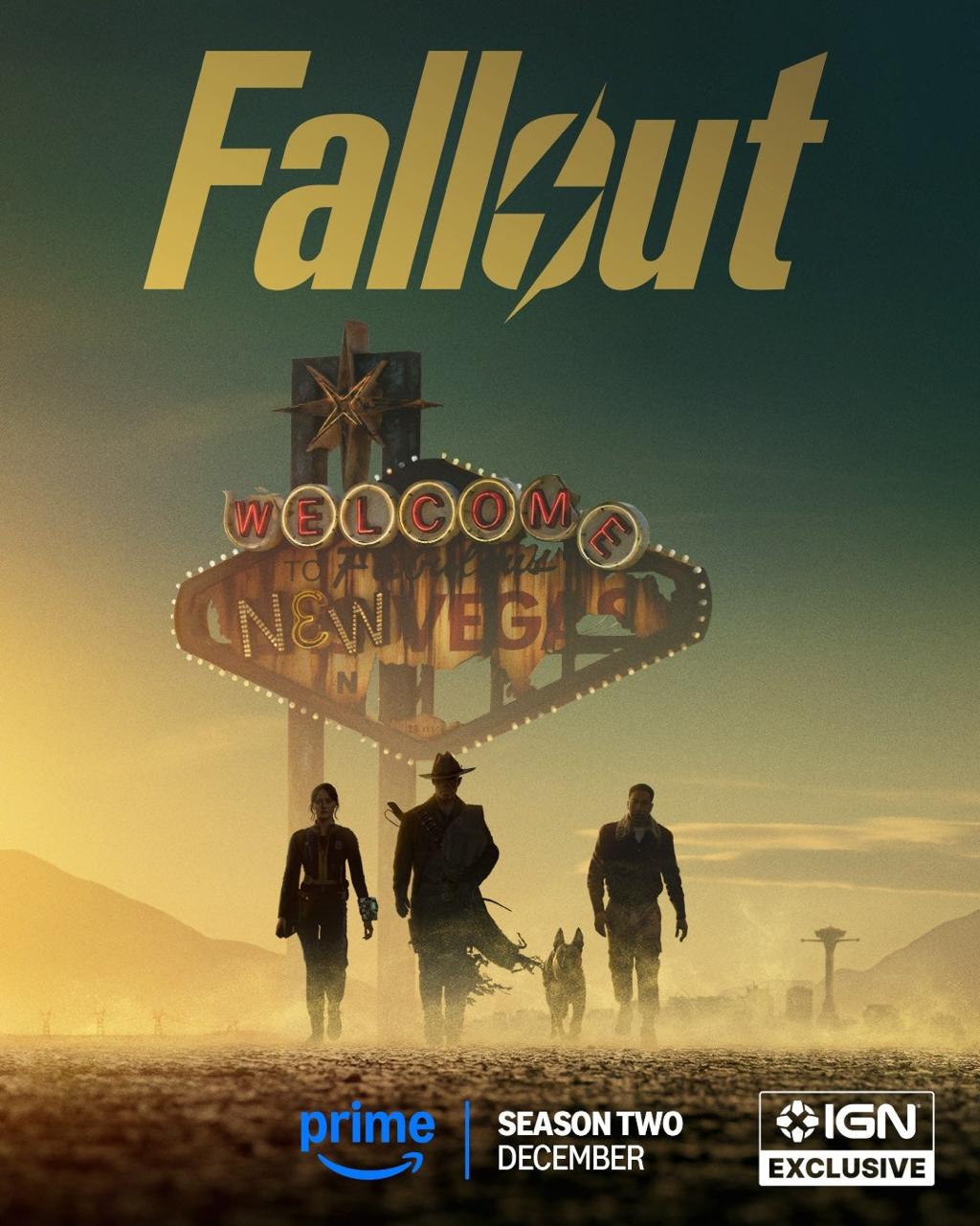 Amazon дразнит поклонников Fallout: New Vegas новым постером ко второму сезону сериала.  Продолжение постапокалиптической саги стартует уже в декабре. Ждем!
