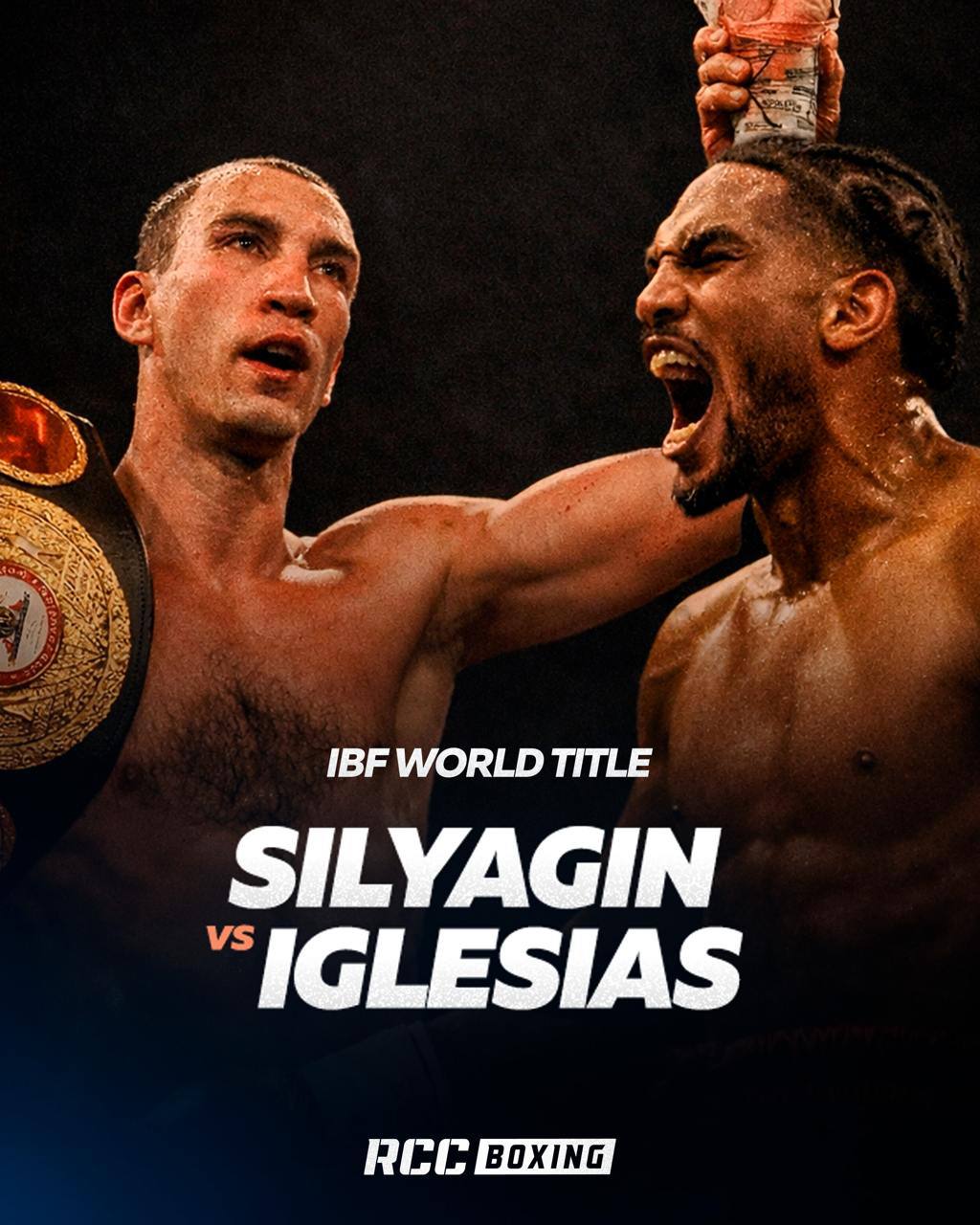 В IBF официально назначили поединок Павла Силягина за вакантный титул чемпиона мира Боксер RCC Павел Силягин получил поединок к которому так долго шел бой за титул чемпиона мира В категории до 76 2 одна из четырех ведущих мировых боксерских организаций IBF официально назначила поединок Павла за вакантный пояс чемпиона мира против первого номера рейтинга кубинца Ослейса Иглесиаса Павел Силягин сейчас занимает в топе IBF седьмую строчку Теперь команде Иглесиаса и RCC Boxing предстоит вступить в переговоры чтобы определить дату и локацию поединка за титул чемпиона мира Напомним ранее этим поясом владел в качестве абсолютного чемпиона Сауль Канело Альварес но проиграл его в бою с Теренсом Кроуфордом Американец позже завершил карьеру и освободил титул который теперь разыграют Иглесиас и Силягин