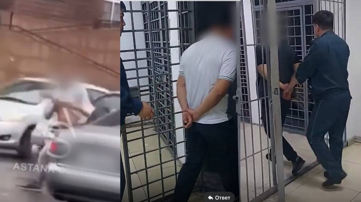 В Астане двое водителей подрались на дороге и загремели на 15 суток В Астане словесная перепалка между водителями переросла в драку прямо на дороге, за что оба участника получили по 15 суток административного ареста. Инцидент произошёл на пересечении улиц Жумабаева и Айнакол. Сотрудники полиции обнаружили видеозапись происшествия в социальных сетях, где видно, как двое мужчин вступают в конфликт, который быстро переходит в рукоприкладство. «Словесный конфликт между водителями автомобилей Audi и Chevrolet Cobalt возник из-за несогласованности на дороге. Однако вместо того, чтобы разъехаться, мужчины устроили драку в общественном месте. Оба были задержаны», – сообщили в пресс-службе полиции столицы. Суд признал обоих водителей виновными в нарушении общественного порядка. Им назначили административный арест на 15 суток каждому. Фото: polisia.kz /CentralMediaNews