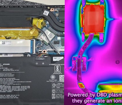 YPlasma анонсировала демонстрацию бесшумного плазменного охлаждения для ноутбуков без вентиляторов Компания YPlasma объявила что на выставке CES 2026 впервые продемонстрирует твердотельную систему охлаждения для ноутбуков на базе DBD плазменных актуаторов Технология не использует механические вентиляторы и будет показана на примере демонстрационного ноутбука