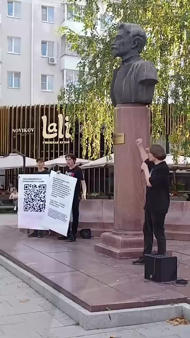 В Воронеже прошёл согласованный митинг против Max и ограничений в мессенджерах
