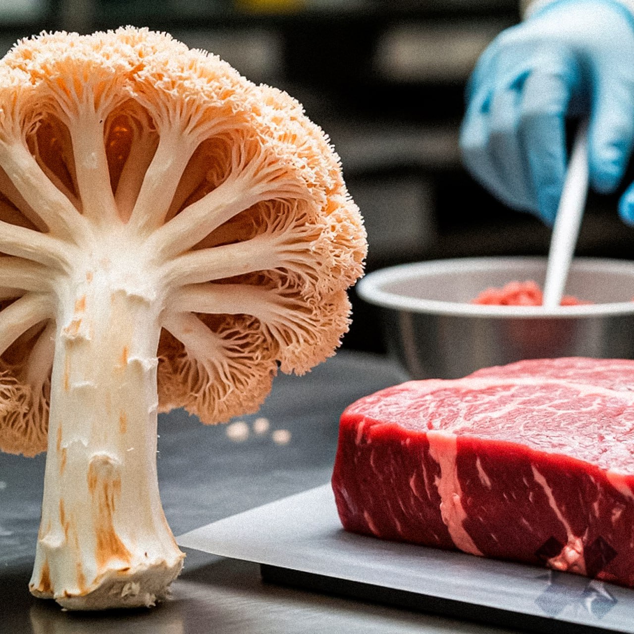 Китайские учёные прокачали гриб им можно заменить мясо Исследователи представили модифицированный нитчатый гриб Fusarium venenatum из которого делают микропротеин После выключения пары генов гриб стал расти быстрее усваиваться легче а содержание белка осталось на высоком уровне Учёные уверяют что такая альтернатива экологичнее требует меньше ресурсов и по вкусу практически не отличается от мяса   интересно надо попробовать ой лишь бы вкус не подвёл НМШ