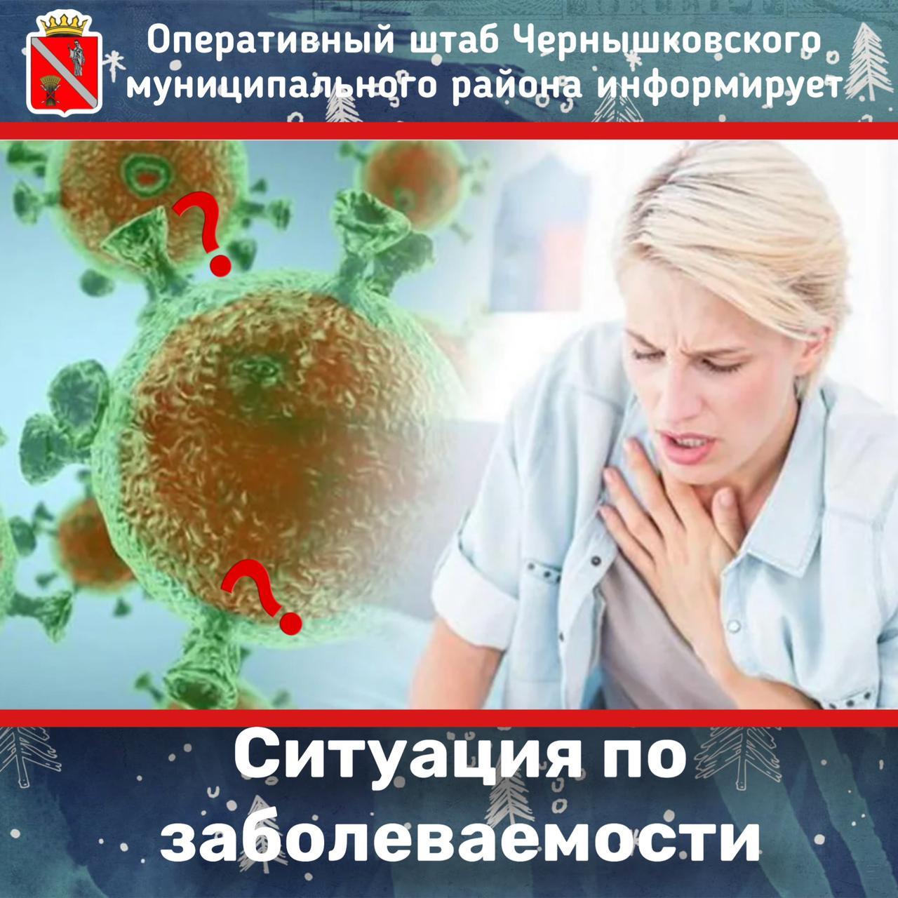 За минувшую неделю в инфекционный кабинет ГБУЗ «Чернышковская ЦРБ» обратились 17 пациентов. На лечении с ОРВИ находятся 5 взрослых жителей района. Диагнозы «пневмония» и «Covid-19», а также случаи укусов клещами не зафиксированы. Уважаемые граждане, напоминаем: чтобы снизить риск заболеваемости: - своевременно делайте прививки, - регулярно тщательно мойте руки с мылом, - не трогайте глаза, рот и нос, - избегайте тесных контактов с заболевшими, - оставайтесь дома, если чувствуете недомогание.