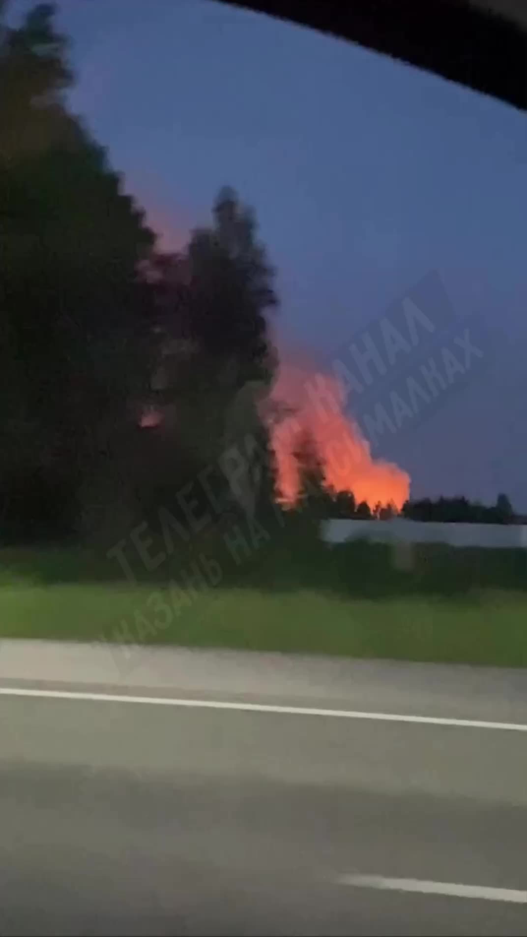 Пожар на мусорном полигоне в Казани: ликвидация продолжается