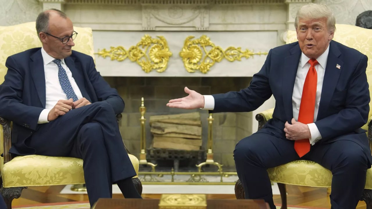 Канцлер Германии Мерц призвал Трампа "оставаться" с европейцами в вопросе Украины