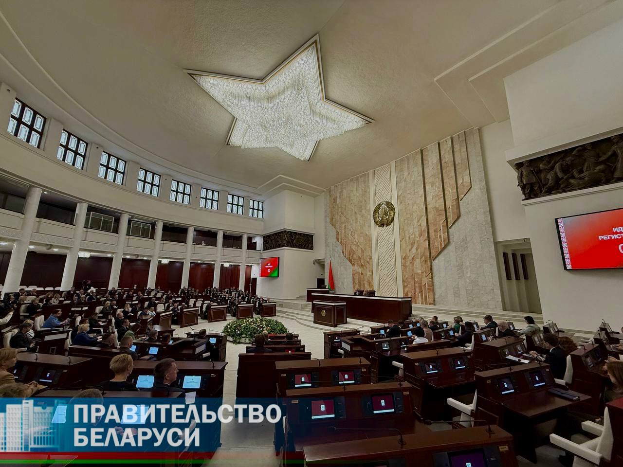 Премьер сегодня в Палате представителей Национального собрания представит Программу деятельности Правительства на 2025 - 2029 годы