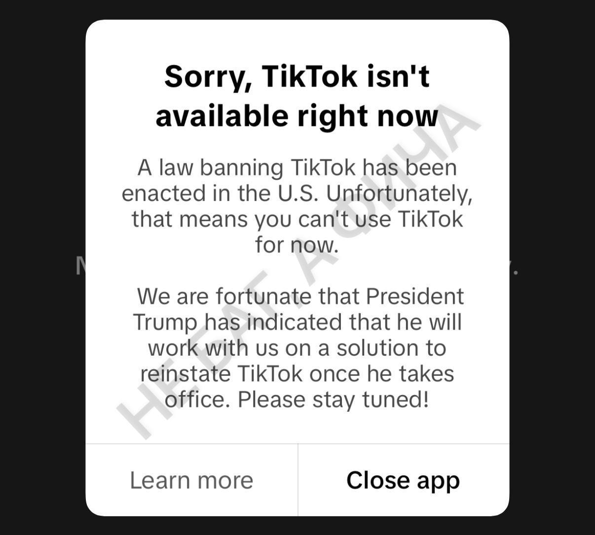 Только что TikTok был заблокирован в США — 170 миллионов пользователей больше не могут даже зайти в приложение.   Мы проверили — известные способы обхода не работают.   Приложение TikTok также УДАЛИЛИ из App Store.