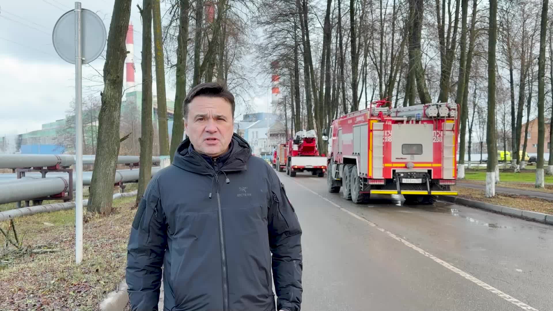 Шатура восстанавливает теплоснабжение после пожара на ГРЭС