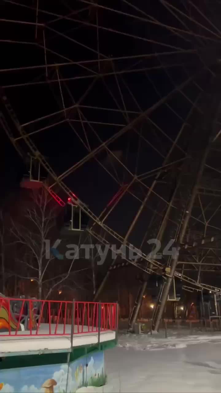 В Барнауле готовится к открытию самое большое колесо обозрения