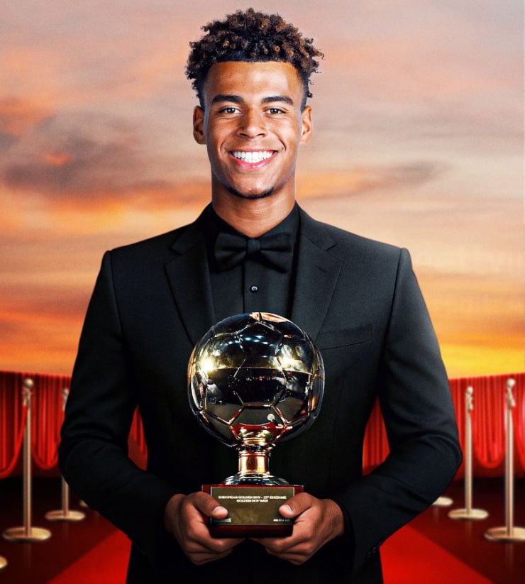 Дэзире Дуэ ПСЖ победитель награды Golden Boy 2025