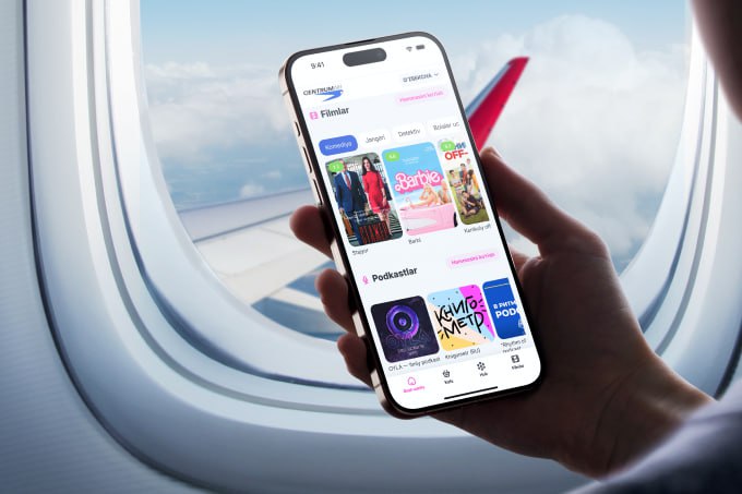Centrum Air внедряет облачную систему развлечений на бортах repost uz tarif komfort plus air на правах рекламы