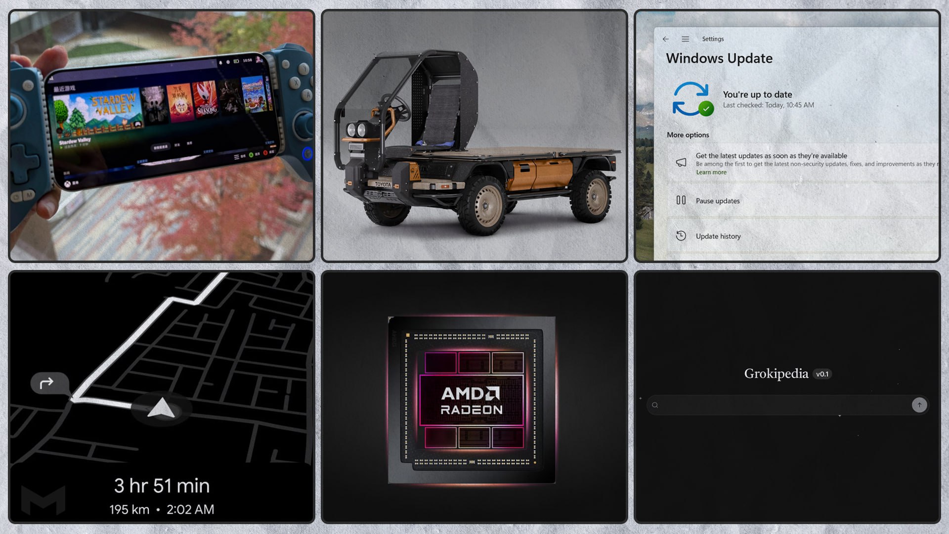 Подборка новостей Смартфоны Redmi K90 Max могут запускать игры из Steam Эмуляция осуществляется через фирменный движок WinPlay Toyota представила внедорожник IMV Origin который нужно дособирать водителю Компания будет собирать авто только на 70 а владельцы смогут превратить IMV Origin в пикап фургон или мини автобус Microsoft анонсировала выпуск обновлений Windows с более понятными названиями Из имён патчей будут удалены наименование архитектуры дата и другие отвлекающие детали В Android 17 может появиться режим Always On Display для приложений Тестирование проводится на базе Google Maps с монохромным интерфейсом отображающим лишь ключевую информацию АMD сообщила об изменении условий выпуска драйверов для видеокарт Radeon RX 5000 и RX 6000 они будут получать только патчи безопасности Оптимизаций для новых игр не будет Илон Маск объявил о запуске Grokipedia онлайн энциклопедии использующей ИИ алгоритмы Проект тестируется но доступен всем желающим новости