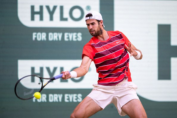 Хачанов вышел в полуфинал турнира ATP 500 в Галле В 1/4 финала Карен обыграл аргентинца Этчеверри 3:6, 2:6 . Далее он встретится с представителем Казахстана Александром Бубликом. Thomas F. Starke/Getty Images