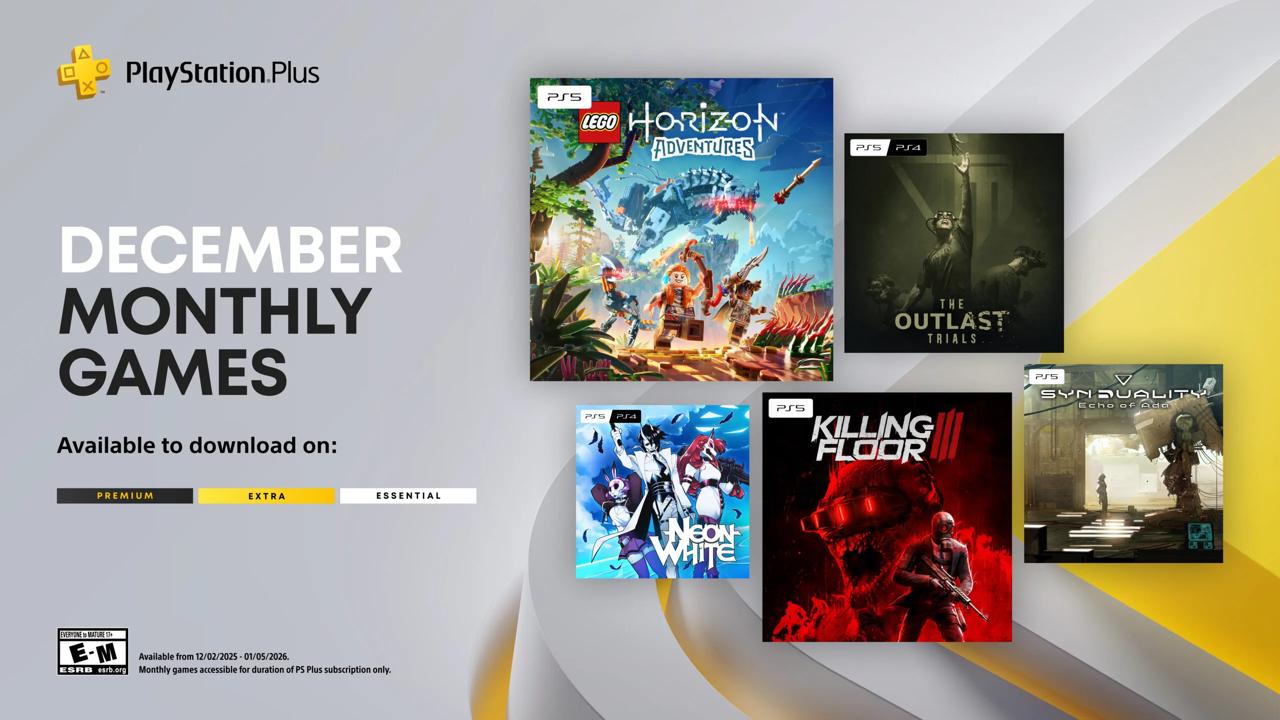 В декабре подписчикам PS Plus раздадут LEGO Horizon Adventures Killing Floor 3 и еще три игры Вот какие тайтлы вошли в очередную подборку LEGO Horizon Adventures PS5 The Outlast Trials PS5 PS4 Killing Floor 3 PS5 Neon White PS5 PS4 Synduality Echo of Ada PS5 Каждую из них можно будет добавить к себе в библиотеку со 2 декабря по 5 января А пока подписчики могут забрать игры ноября Stray WRC 24 и Totally Accurate Battle Simulator Кинопоиск Игры