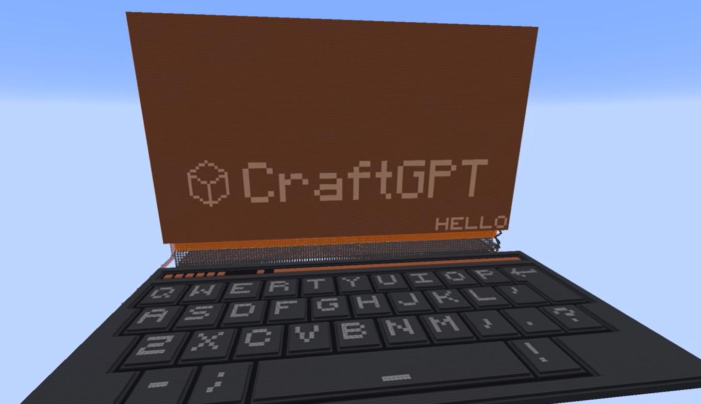 Блогер построил в Minecraft языковую модель CraftGPT как ChatGPT но на базе редстоуна и кубов Игроки продолжают находить самые разные способы использования редстоуна