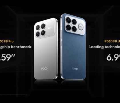 POCO представила субфлагманские смартфоны F8 Pro и F8 Ultra Snapdragon 8 Elite eSIM от 579 POCO дочерняя компания Xiaomi провела презентацию своих самых мощных смартфонов В линейку вошли POCO F8 Pro и POCO F8 Ultra в этот раз без базовой модели POCO F8 Pro POCO F8 Pro и POCO F8 Ultra с точки зрения дизайна похожи Разница лишь в размерах и небольших деталях экстерьера