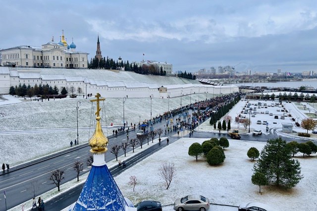 В столице Татарстана прошел крестный ход с Казанской иконой Божией Матери