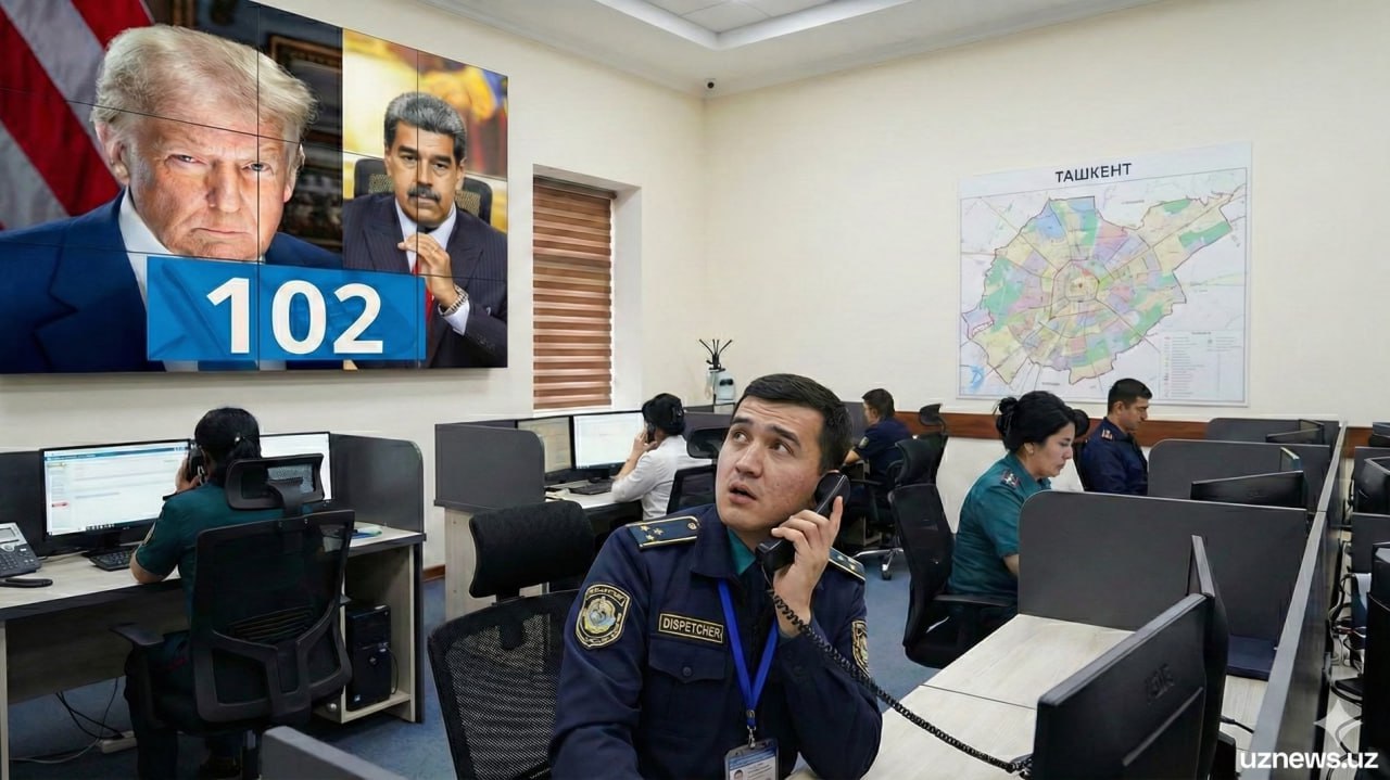 В Ташкенте оштрафовали мужчину позвонившего в 102 с заявлением о Дональде Трампе аудио Мужчина будучи пьяным позвонил в ГУВД столицы и сообщил о якобы о похищении президента Венесуэлы Дональдом Трампом добавив что проживает в Белом доме uznews uz ru news 106463 uznews