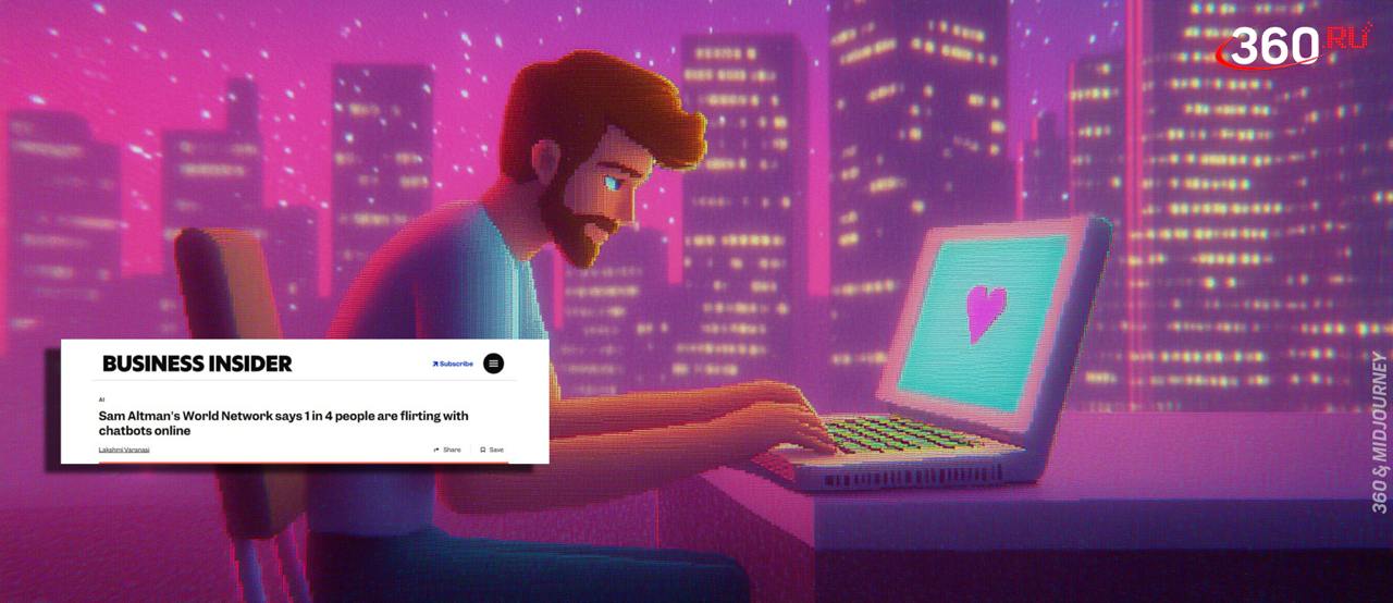 Люди стали чаще флиртовать с нейросетями. По данным портала Business Insider, каждый четвертый пользователь интернета так или иначе вступал в романтический диалог с чат-ботом. Часто неосознанно. Шесть из 10 аккаунтов в сервисах для знакомств — это обученные заигрывать нейронки.   Большинство респондентов обоих полов заявили, что боятся откровенничать с ИИ. 90% считают, что верификацию в приложениях для поиска партнера необходимо ужесточить. Но уже есть смельчаки, которые обучают нейросеть под понравившийся типаж и наслаждаются общением.