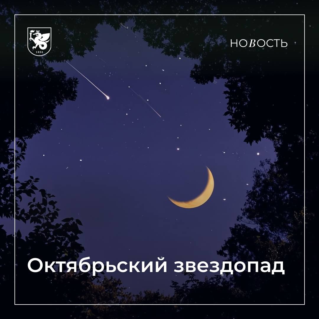 Загадывайте желание Октябрь выдался по настоящему щедрым на метеорные потоки Но главная астрономическая ночь впереди с 21 на 22 октября ожидается пик знаменитых Орионид В это время можно увидеть до 20 падающих звёзд в час а радиант потока находится в одном из самых красивых созвездий Орионе Профессор КФУ Юрий Нефедьев научный руководитель Астрономической обсерватории им В П Энгельгардта отмечает что поток Орионид уже активен Для идеальных наблюдений выбирайте время с 23 00 до 3 00 ясную ночь и место вдали от городских огней Главное преимущество наблюдать можно невооружённым глазом Новость полностью