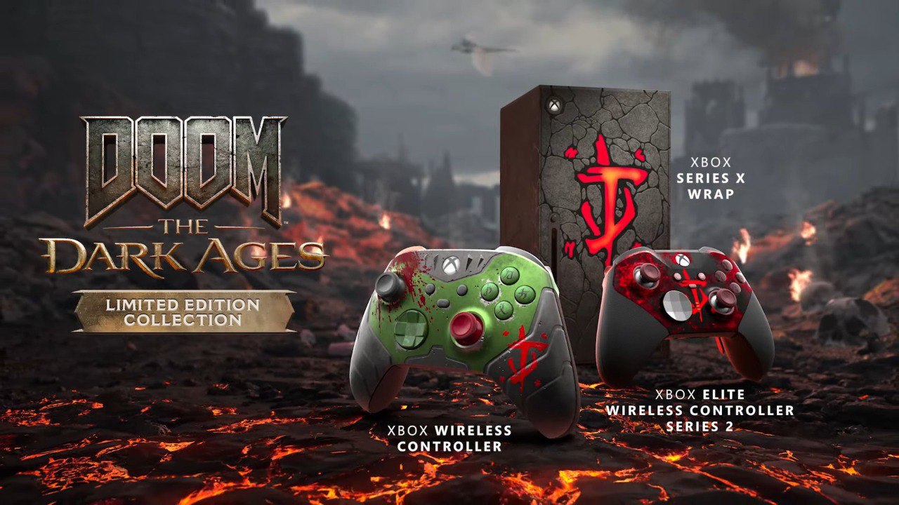 Microsoft представила коллекцию аксессуаров по Doom: The Dark Ages  Xbox Wireless Controller идёт со скином Slayer Executioner для думгая, что порадует истинных фанатов.   Нюанс заключается в том, что это лимитированное издание. Его купить можно только лишь в магазине Microsoft.  OverGames