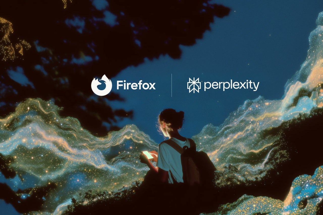 Пользователи Firefox теперь могут установить Perplexity поиском по умолчанию или пользоваться ИИ для разовых запросов