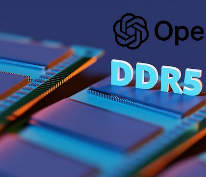 OpenAI скупает комплекты памяти DDR5 предназначенные для потребительского рынка MLID Как сообщает YouTube канал Moore s Law Is Dead MLID известный как надежный источник информации о компьютерных комплектующих компания OpenAI не только заключает контракты на поставку DRAM но и активно скупает потребительские комплекты памяти DDR5 в онлайн магазинах