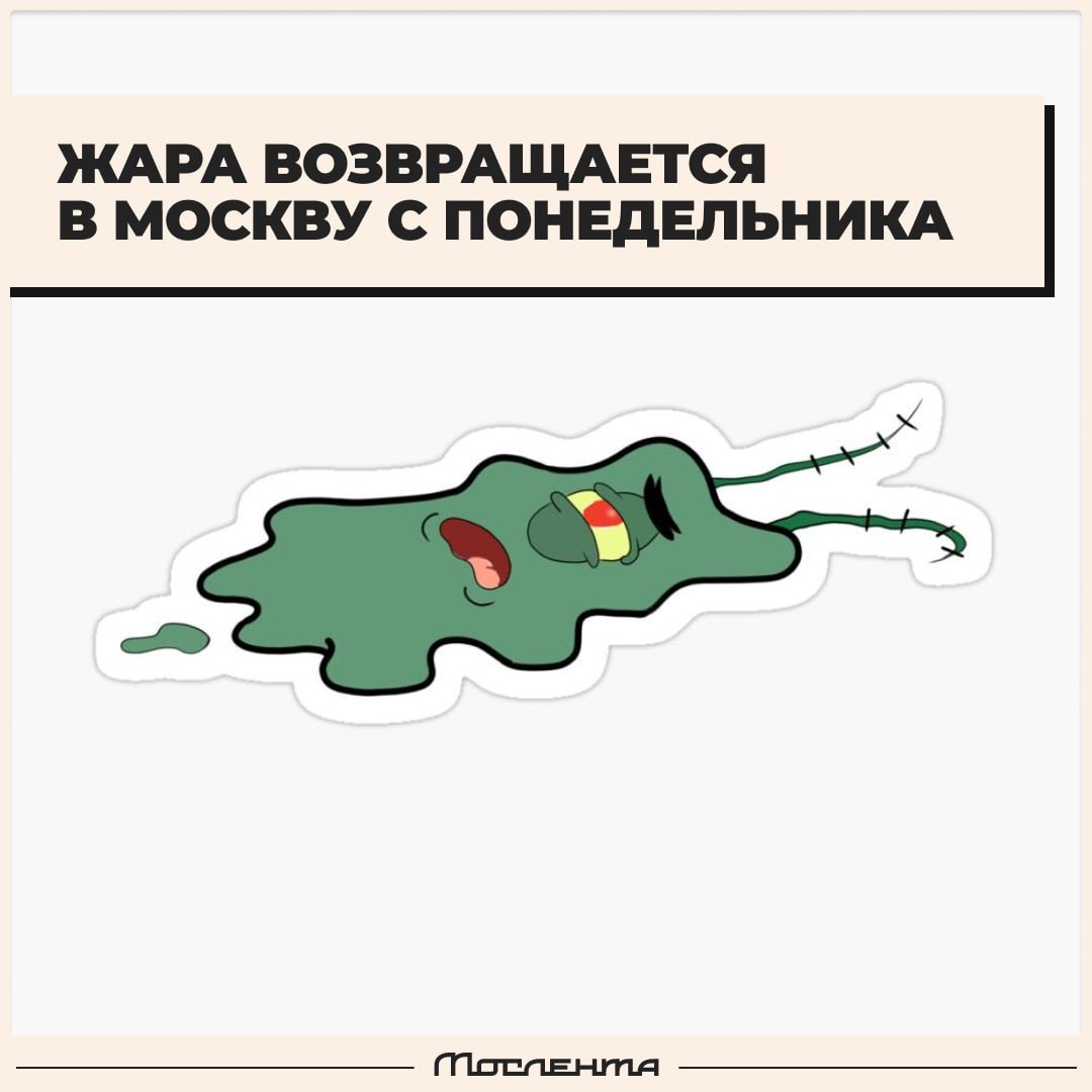 Жара накроет Москву со следующей недели. С понедельника температура в столице будет 30+ градусов. Обещают кратковременные дожди, но в основном будут ясные и жаркие дни