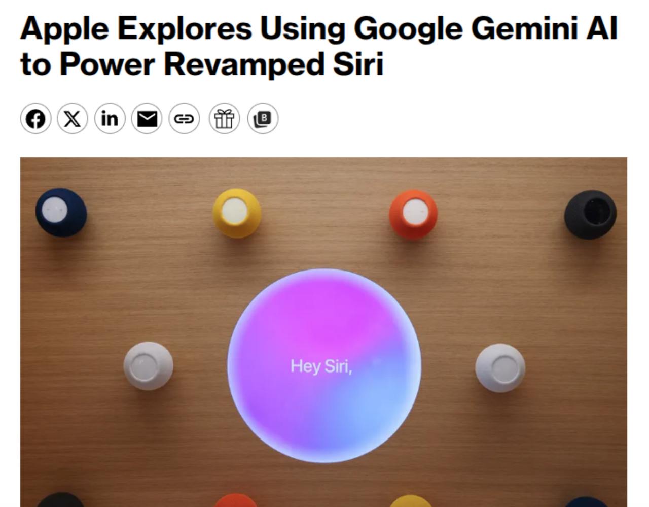 NEWS Apple рассматривает использование Google Gemini для обновлённого Siri возможно уже в 2026 году Речь идёт о системе работающей на серверах Private Cloud Compute на Mac чипах то есть на внешней модели без её размещения на устройстве Apple пока не приняла решение и ведёт параллельную разработку двух версий Linwood собственная модель от Apple Glenwood сторонняя включая обсуждение Gemini Claude и ChatGPT Сейчас идет соревнование bake off между ними ChatGPT уже используется в качестве запасного варианта Siri для общих вопросов и отвечает за генерацию изображений в iOS 26 Внутри Apple тестируется модель на 1 трлн параметров значительно больше текущих 150 млрд но пока это только исследование Пока официальных соглашений нет обсуждаются и Google и Anthropic и OpenAI Gemini кстати подорожало для устройств но не для серверов Сделка ещё может измениться учитывая антимонопольные риски связанные с Google Итог Apple ищет способ ускорить вывод более мощного Siri используя сторонние технологии пока постепенно масштабирует собственную инфраструктуру Подробнее