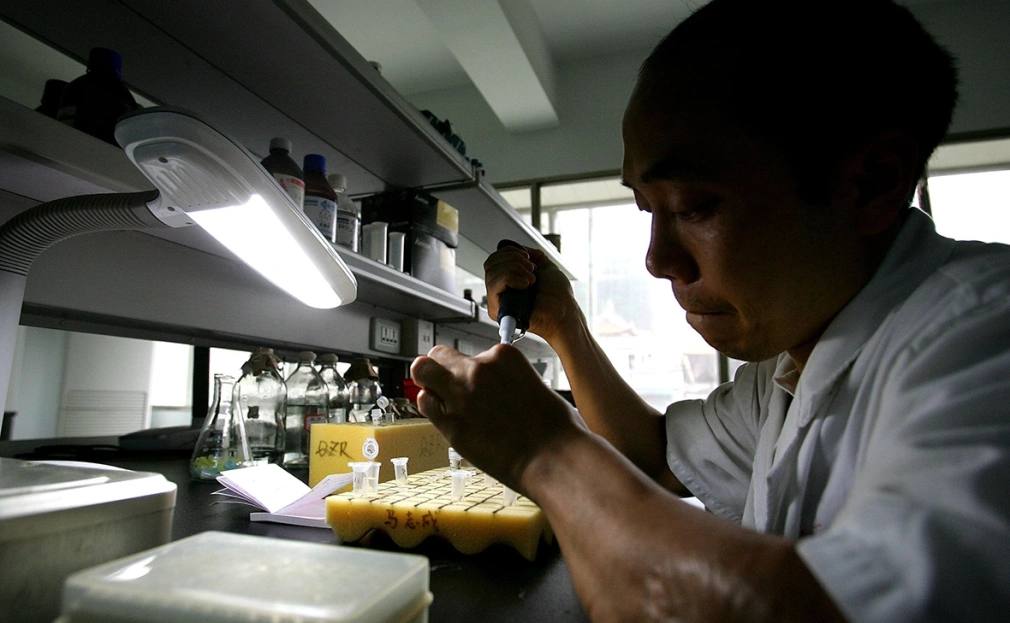 Китайские учeные совершили открытие которое может перевернуть традиционные методы производства дорогостоящих лекарственных препаратов в том числе для лечения онкологических заболеваний пишет South China Morning Post Исследователи разработали менее опасный и более эффективный способ использования органических соединений ароматических аминов в качестве строительных блоков при синтезе химических препаратов объясняет открытие еженедельник Chemical Engineering News издаваемый Американским химическим обществом Китайские ученые предложили использовать нитрогруппы в качестве альтернативы диазониям используемым при реакции Зандмейера Поскольку в их методе не требуются металлы то отпадает необходимость проведения очистки что экономит время и деньги химиков добавляет американский научный еженедельник Фото Guang Niu Getty Images Следить за новостями РБК в МАХ