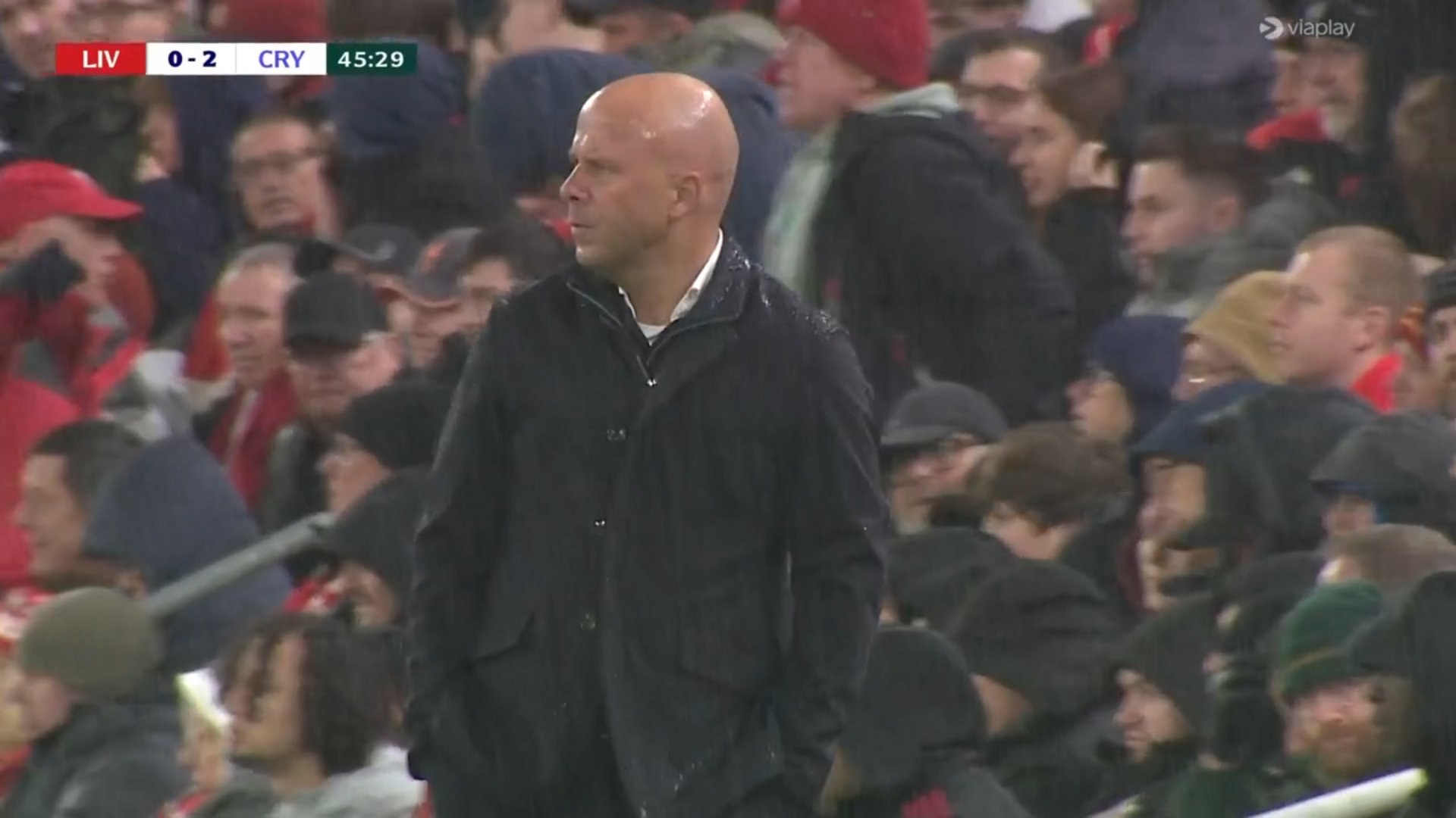 Ливерпуль уступает Кристал Пэлас 0 2 после первого тайма в матче 1 8 финала Кубка лиги