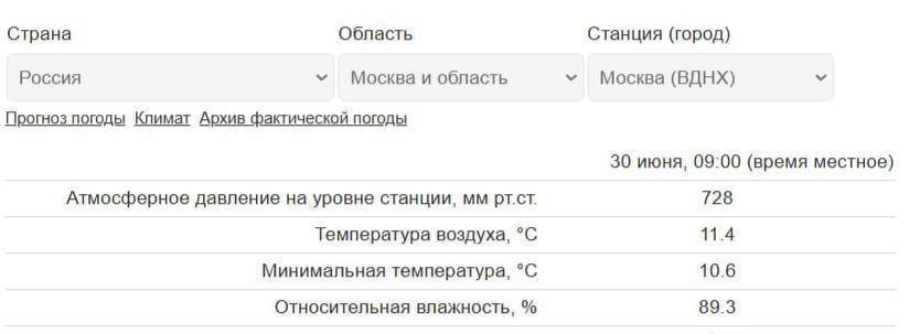 Атмосферное давление в Москве упало до 728,5 мм рт.ст. — всего на 0,1 мм выше рекорда 1980 года. Причина — циклон «Корнелиус». Метеозависимым советуют избегать нагрузок.