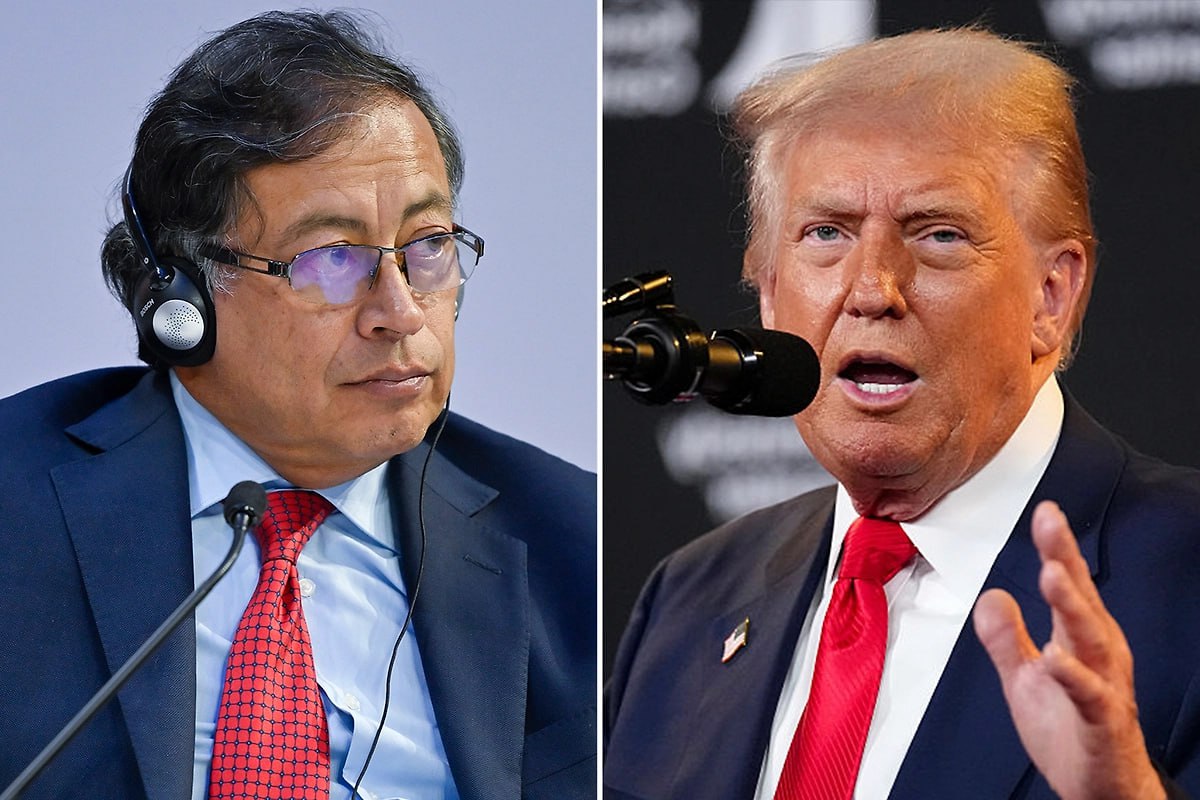 Трамп сегодня примет в Белом доме своего колумбийского коллегу Густаво Петро Визит президента Колумбии в Вашингтон был согласован после телефонного разговора двух лидеров 7 января и стал возможен благодаря временному восстановлению визы Петро в прошлом году аннулированной Госдепартаментом после того как президент во время сессии Генеральной Ассамблеи ООН принял участие в пропалестинском митинге в Нью Йорке на котором призвал американских солдат не направлять винтовки против человечества и не подчиняться приказам Трампа jkinvest news jkinvest