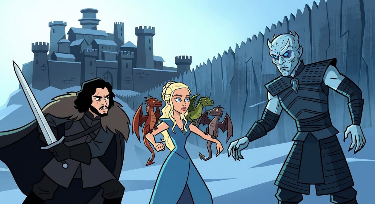 По Игре Престолов выйдет МУЛЬТИК анимационный спин офф назвали 9 путешествий Новое шоу будет посвящено приключениях лорда Корлиса Велариона также известного как Морской Змей В разработке примет участие Геннди Тартаковски культовый аниматор создавший Самурая Джека Первобытного Лабораторию Декстера Войны клонов и кучу других мультсериалов Порадуйте знакомых фанатов