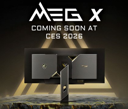 MSI готовит игровой монитор MEG X QD OLED с продвинутыми функциями искусственного интеллекта Производитель позиционирует устройство как первый в мире игровой монитор с искусственным интеллектом Однако конкретные технические характеристики и принцип ИИ функций пока держатся в секрете MSI анонсировала новый премиальный монитор опубликовав тизер предстоящей модели MEG X