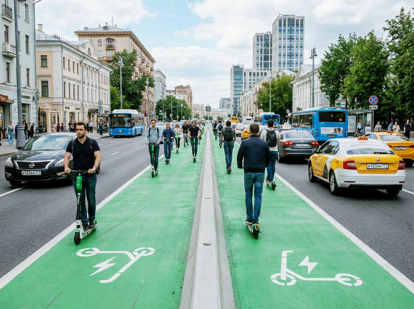 В Совете Федерации предложили сделать выделенные полосы для электросамокатов Это должно снизить количество аварий с автомобилями и пешеходами Уточнение параметров движения СИМ и велосипедов по тротуарам и велодорожкам это не ущемление чьих то прав а попытка цивилизованного разделения пространства Речь не о том чтобы запретить а о том чтобы упорядочить Четкие правила и ограничения скорости в зонах скопления пешеходов помогут снизить количество столкновений и травм Считаю что важно разработать и внедрить сопутствующую инфраструктуру выделенные полосы для СИМ там где это возможно и понятную навигацию которая подскажет где можно ехать а где необходимо спешиться Артем Шейкин заместитель председателя комитета СФ по конституционному законодательству и госстроительству По словам Шейкина сейчас дети пожилые и люди с ограниченными возможностями чувствуют себя уязвимыми и незащищенными   www iphones ru 1356340 новости iphonesru