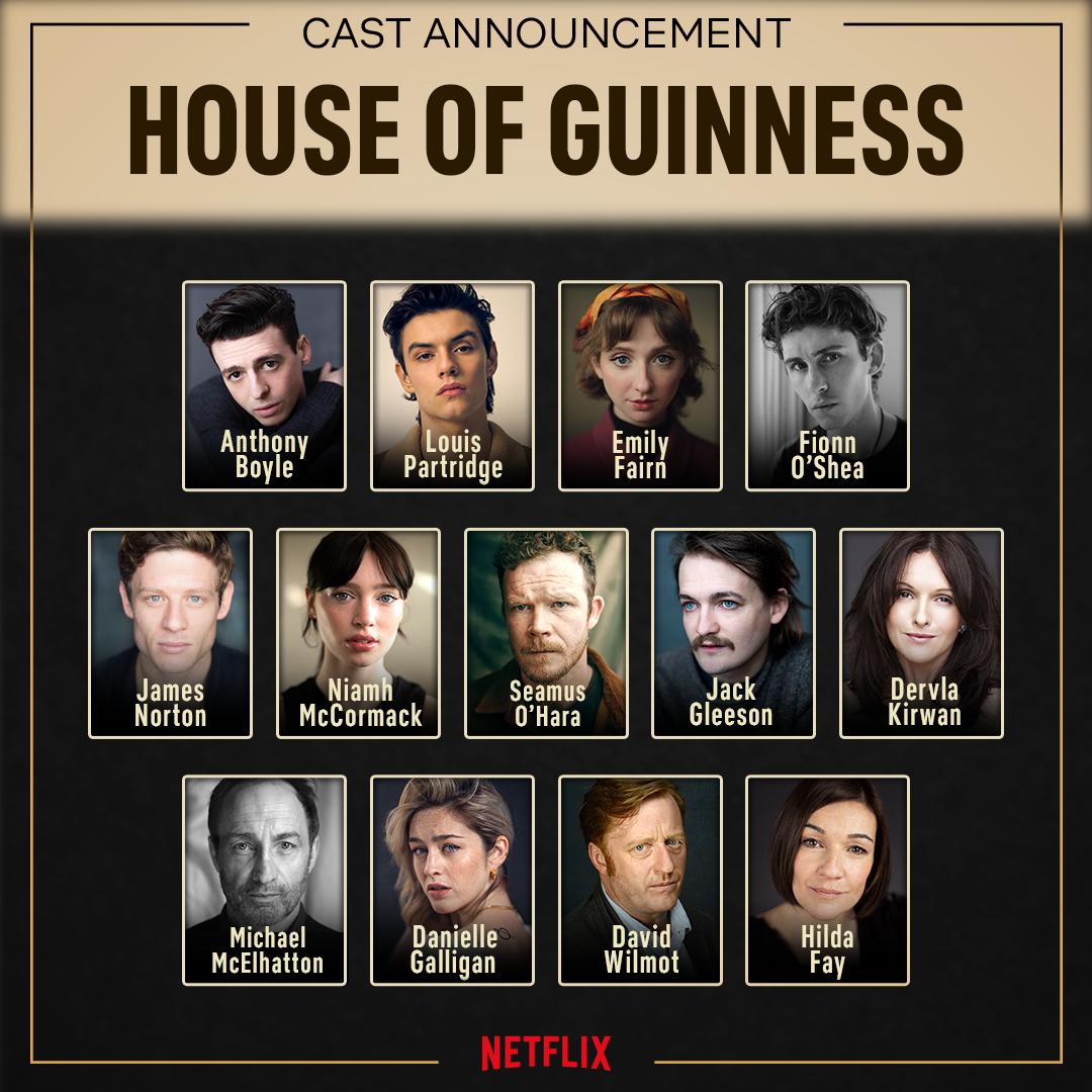 Пивозавры, наш выход! Netflix снял House of Guinness — мини-сериал, рассказывающий о сложной судьбе пивоварни Guinness в XIX веке. Вот постер, первые кадры и актёрский состав из него. Синопсис по-жизненному прост и трагичен: Бенджамин Гиннесс, глава компании, который привёл её к оглушительному для XIX века успеху, умирает. В этом месте мы и погружаемся в сюжет, где главными действующими лицами становятся четыре ребёнка Бенджамина — Артур, Эдвард, Энн и Бен. Шоураннер — Стивен Найт, известный по «Острым козырькам» и «Табу». Премьера на Netflix — 25 сентября.