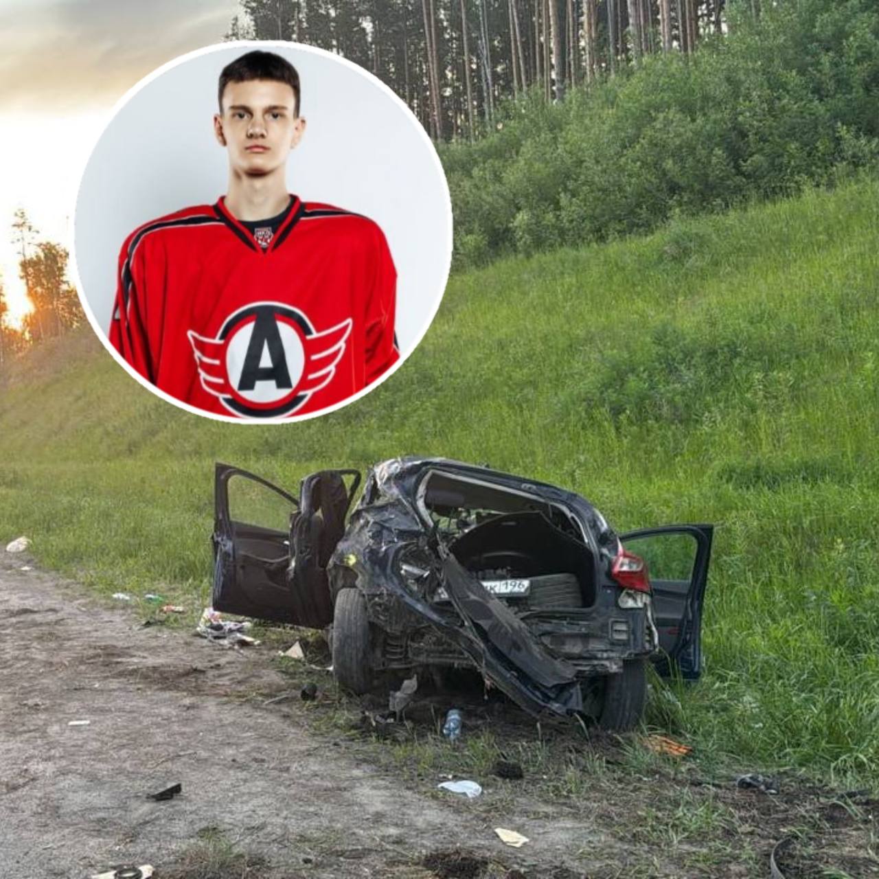 18-летний игрок «Авто» впал в кому после жесткой аварии на ЕКАД Как сообщает «Екатское чтиво», 18-летний защитник молодежной команды Артём Митькин, сел за руль Ford Focus пьяным и без прав. Вместе с ним ехали его друзья — 17-летняя девушка и парень — ровесник Артёма. Машина влетела в ограждение и разлетелась на куски. Сейчас все трое ребят в больнице. Инспекторы ГИБДД отметили, что молодой спортсмен выбрал небезопасную скорость, не справился с управлением и наехал на разделительное ограждение. Машина опрокинулась. В хоккейном клубе отметили, что Артём был в отпуске. Новости Екб тут