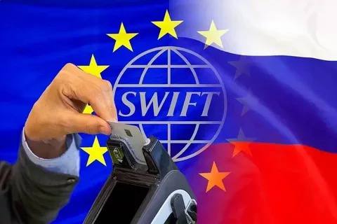 Евросоюз отключил от системы SWIFT следующие банки:  Черноморский банк реконструкции и развития Ак барс банк Уралсиб Точка Синара ББР-банк Примсоцбанк Росэксимбанк РНКО Платежный конструктор Петербургский платежный центр Национальный резервный банк Кузнецкбизнесбанк Мирбизнесбанк «Кубань-кредит».  Они будут отключены от платёжной системы с 17 марта 2025 года.