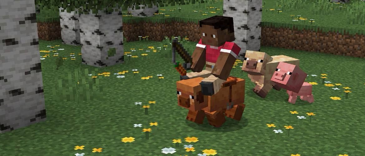 Дождались: в Minecraft завезли новых... свиней — теплолюбивых и холодолюбивых  Одни будут обитать в тёплых биомах, другие в холодных соответственно.  А ещё в игру завезли больше атмосферы: падающие листья и покров, который хрустит под ногами.  Обнова доступна пока что в только в бете.