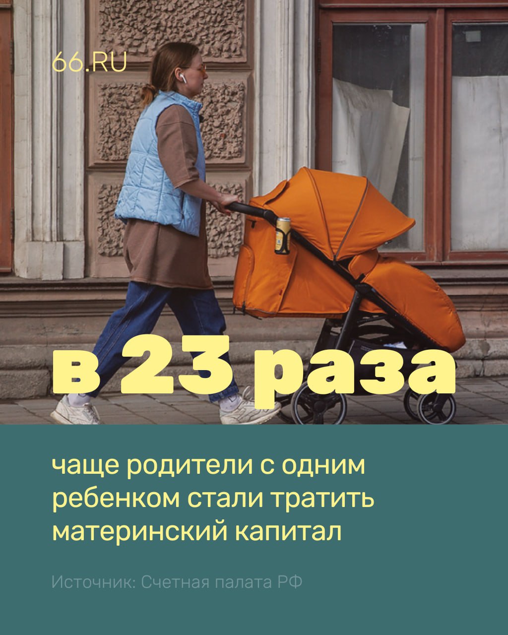 Семьи больше не могут откладывать материнский капитал «на будущее» В первом квартале 2025-го родители подали 483 тыс. заявлений на распоряжение выплатой, 95 тыс. — от родителей с одним ребенком. По сравнению с тем же периодом прошлого года число обращений от последних выросло в 23 раза, написано в докладе Счетной палаты. Причина — в росте цен и ставок. Многие семьи используют весь маткапитал, чтобы увеличить первоначальный взнос по ипотеке и сократить сумму кредита. Такая динамика сохранится как минимум до конца 2025 года, считает аналитик Freedom Finance Global Владимир Чернов. Тем временем в Свердловской области девушкам, родившим до 23 лет, готовы платить дополнительные 550 тыс. рублей к материнскому капиталу. Новости из Екатеринбурга